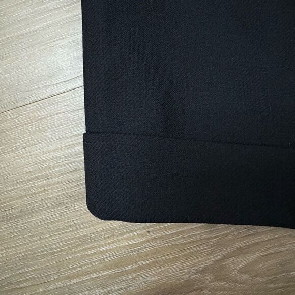 Hugo Boss Einstein Sigma Virgin Wool Dress Suit Pants Solid Black Classic 38S - Picture 5 of 5